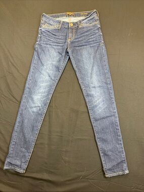 Dear John Indigo Skinny Jeans Size 26 Casual Preppy